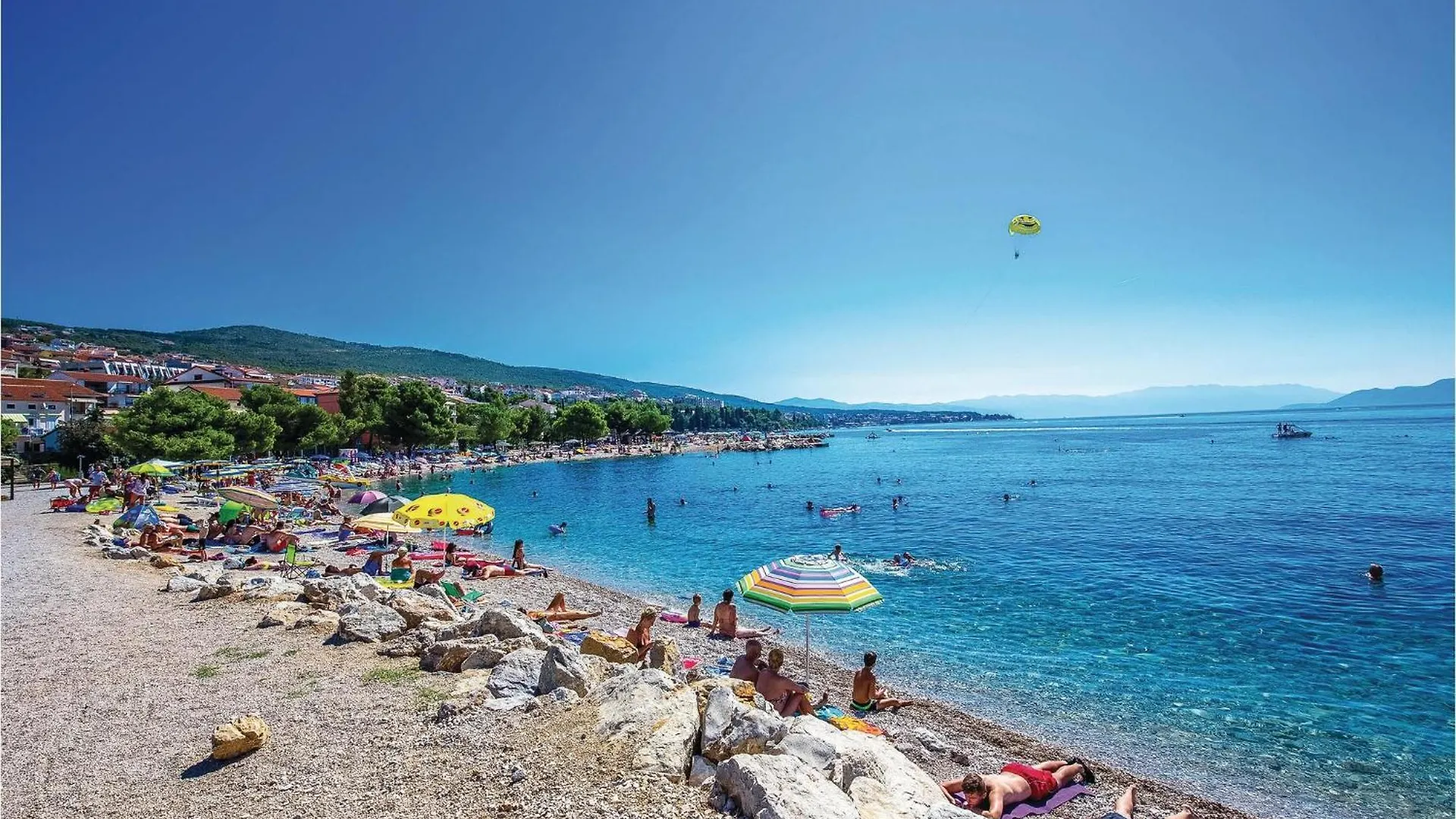 Awesome Home In Crikvenica With Sauna بيت للعطل